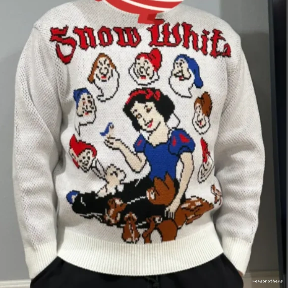 24FW SNOW Sweater Snow WHITE SWEATER White 0828